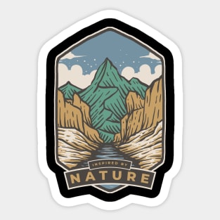 Inspired By Nature Sticker
